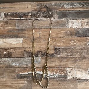 Mixed metal necklace